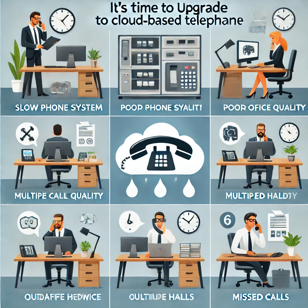 Sign of the times – 6 signs it’s time to upgrade to cloud-based telephony ?