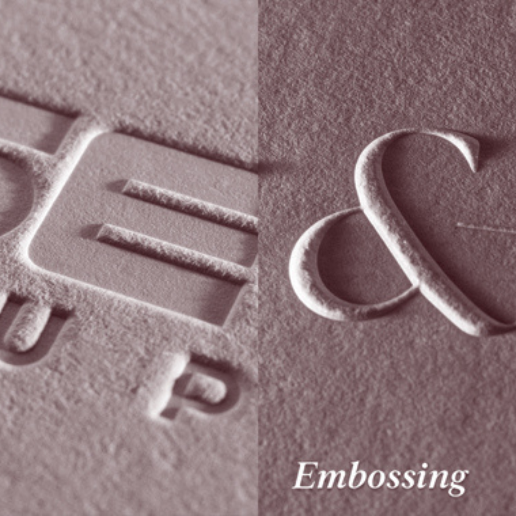 Embossing Vs Debossing